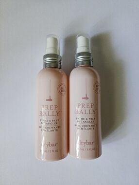 NEW Drybar Prep Rally Hair Spray Detangler heat protection 5 fl oz Bundle 2 pc